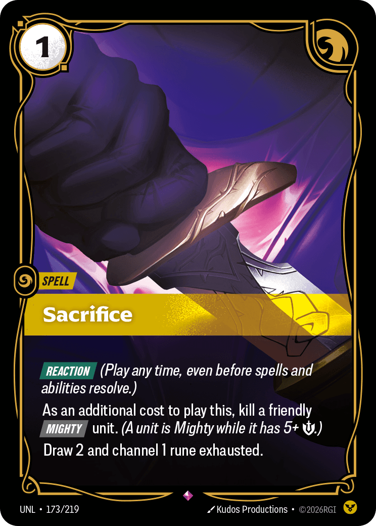 Sacrifice