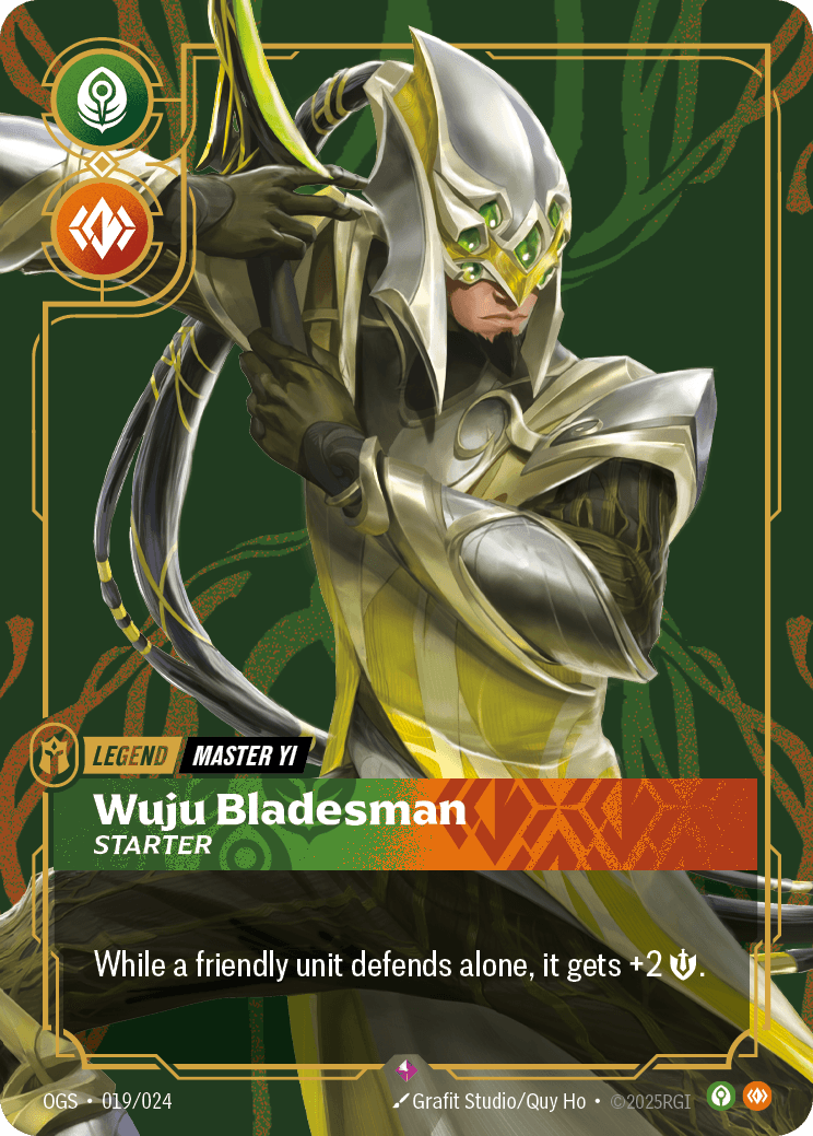 Master Yi, Wuju Bladesman - Starter